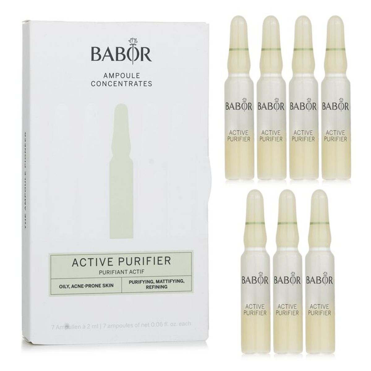 BABOR - Ampollas Concentradas Purificador Activo Piel GrasaAcné 7x2ml  Babor
