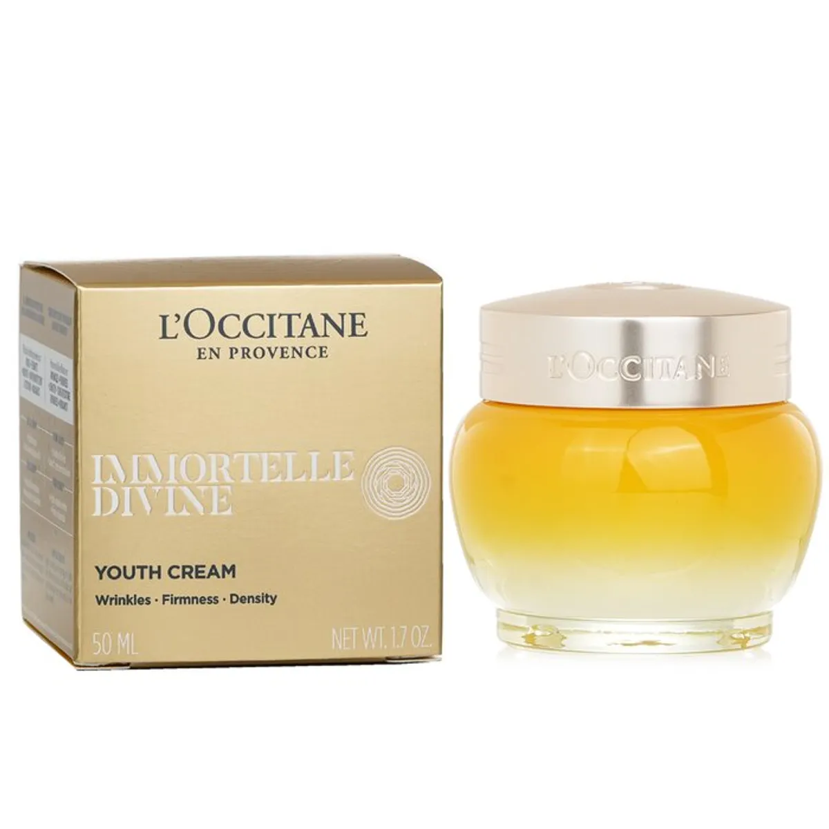 LOCCITANE - Crema Revitalizante Antiedad Immortelle Divina 50 Ml Loccitane