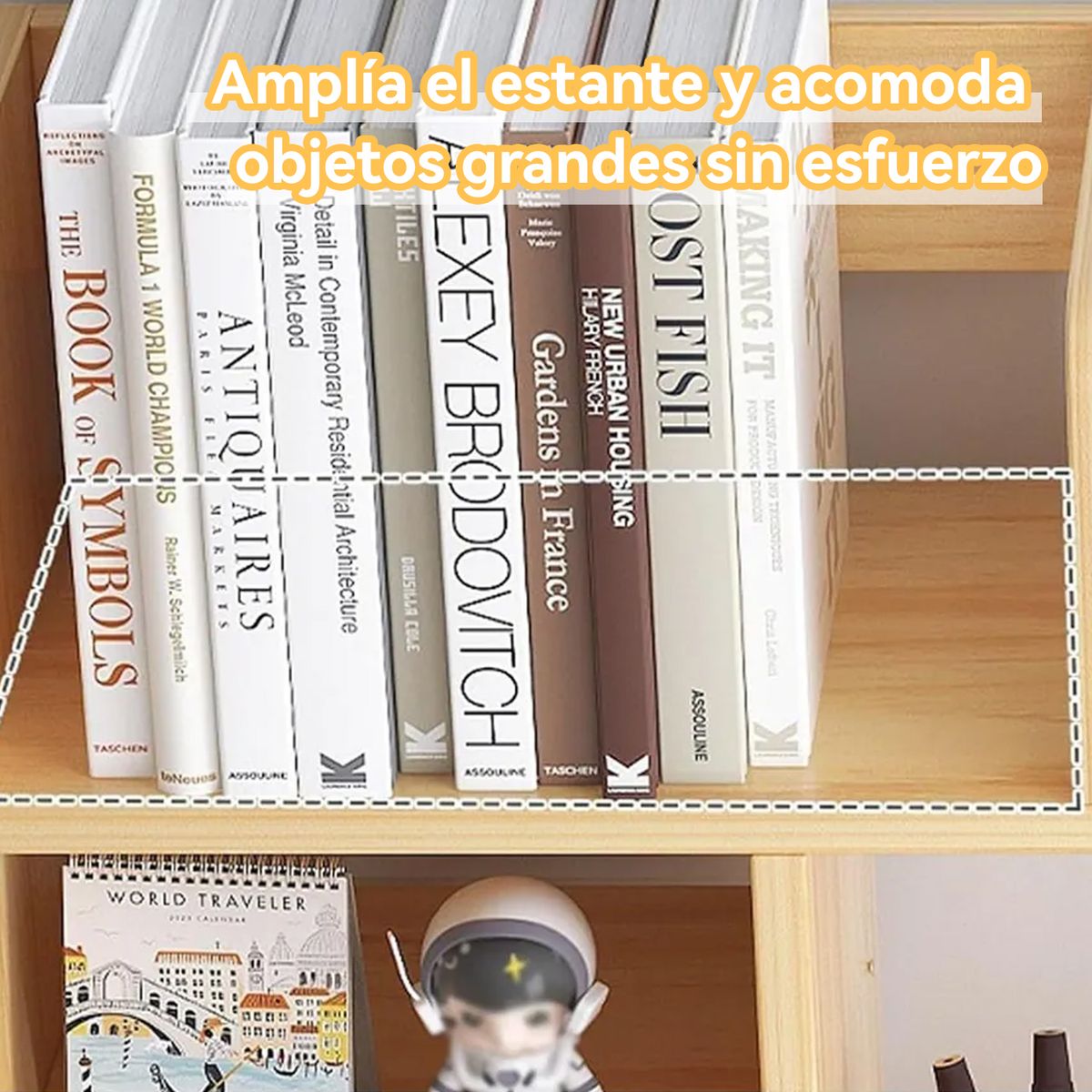 ROHE - Organizador De Escritorio Multifuncional Con Repisa