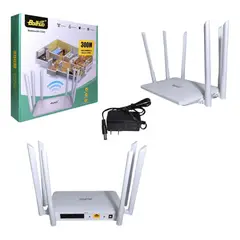 GENERICO - Router Wan Repetidor Inalámbrico 300mbps 6 Antenas