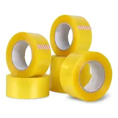 SUPERCENTER - Huincha Cinta De Embalaje Transparente 350 Metros X 5 Cm