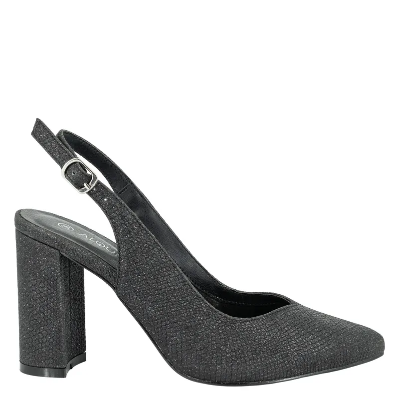 ALQUIMIA - Zapato Mujer Negro Shine Alquimia