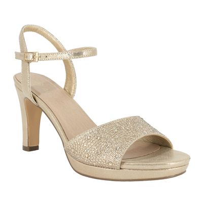 Imagen 2 del producto Sandalia de Vestir Mujer Dorado Aris