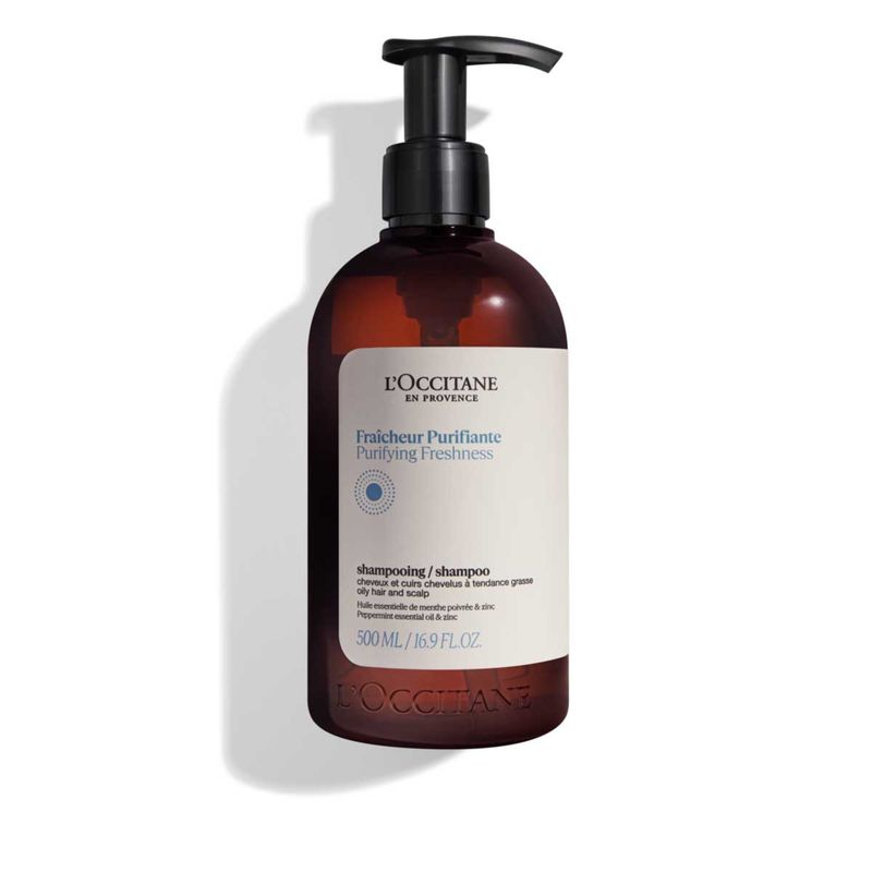 LOCCITANE - Shampoo Frescura y Pureza Aromacología 500 ml LOCCITANE