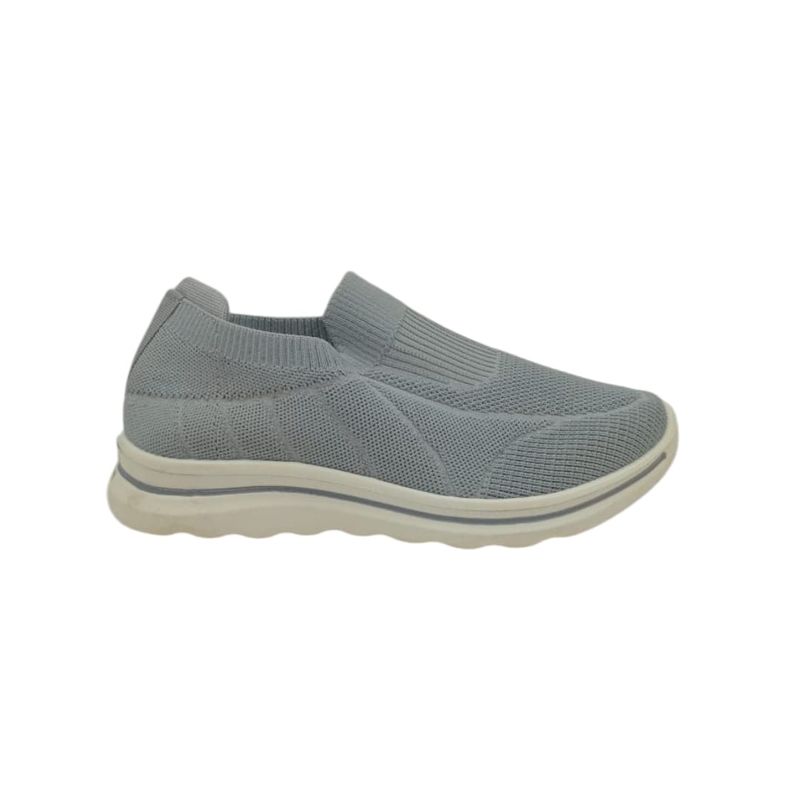 HERIEL - Zapatilla Gris Textil Mujer