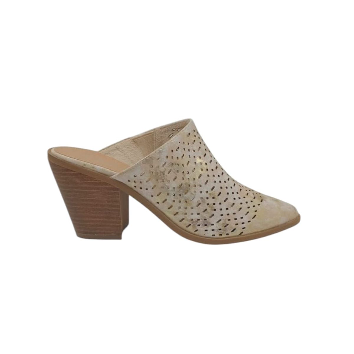 HERIEL - Zapato Beige Taco Mujer