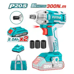 GENERICO - Llave De Impacto Inalámbrica 12 20V 300Nm - Total