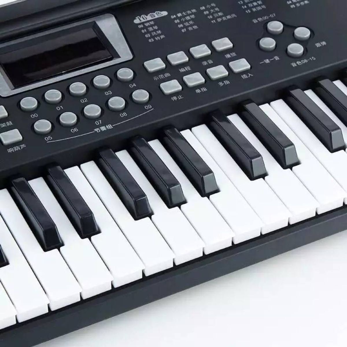 MUNDO MAGIA - Teclado 61 Teclas Teclado Piano Teclado Musical Color Negro