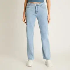 ACUARELA - Jeans Celeste Corte Semi Flare