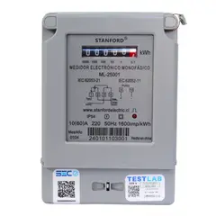 STANFORD - Medidor Eléctrico Monofásico 10-60A