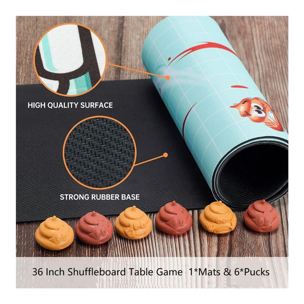 GENERICO - Juego De Mesa Curling Poo