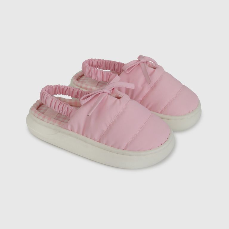 Pantufla Nina Rosado Rosa 31-33
