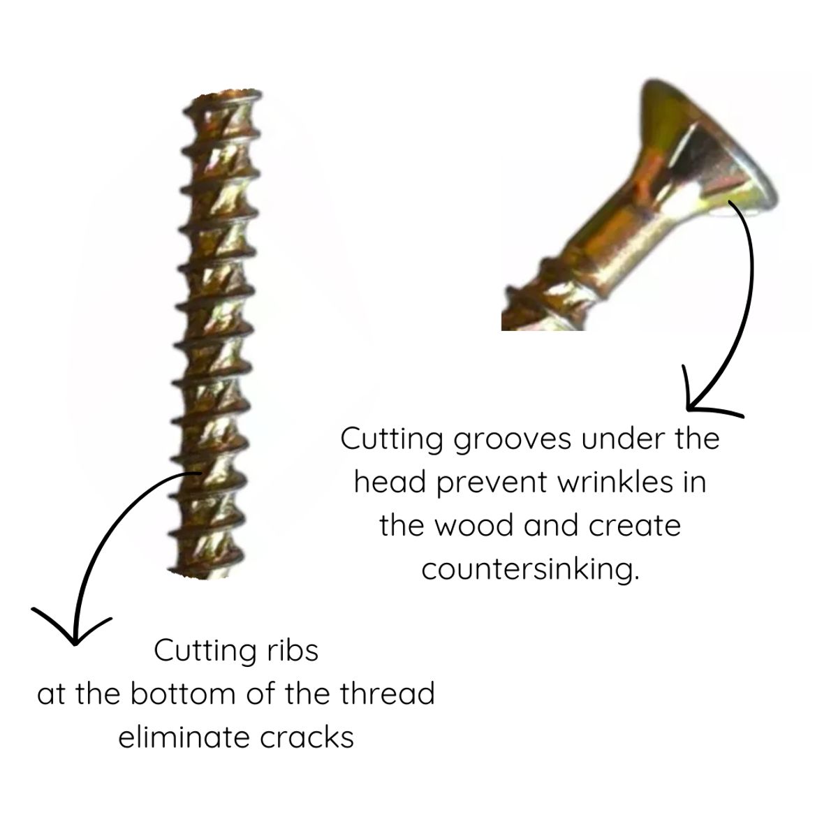 GENERICO - Tornillo Turbo Screw #8(4) X 50/40 X 100 Und