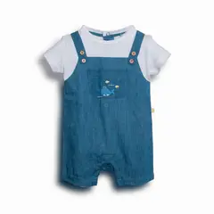 PILLIN - Mameluco Recién Nacido Denim PVC228-25DEN
