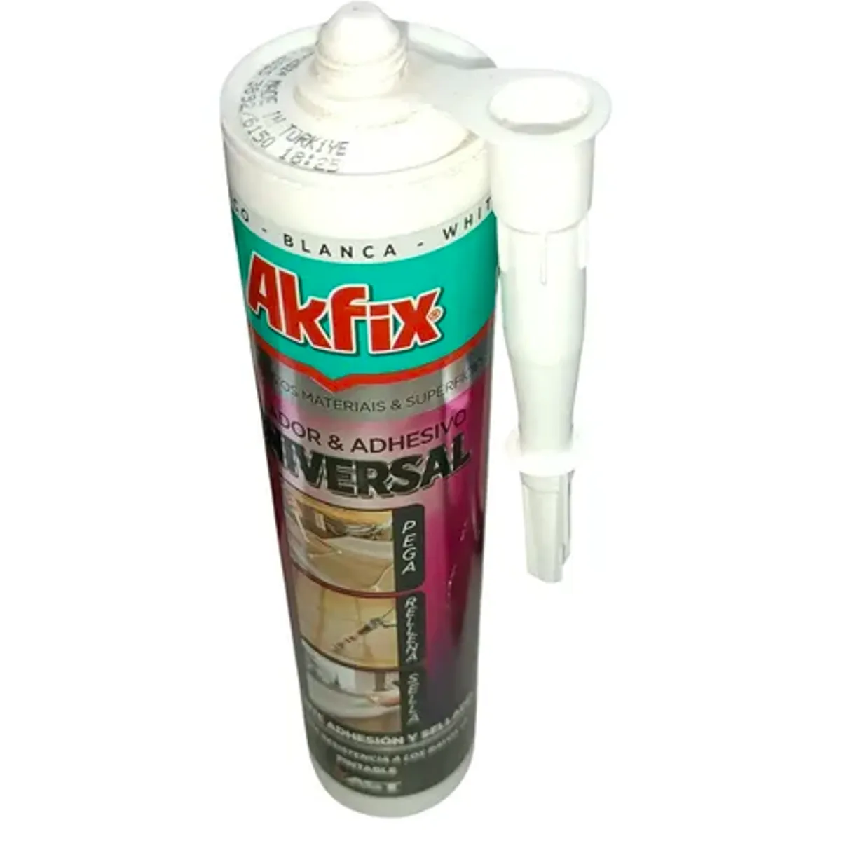 AKFIX - Sellador Y Adhesivo Hibrido MS Universal Akfix Tubo 290ml