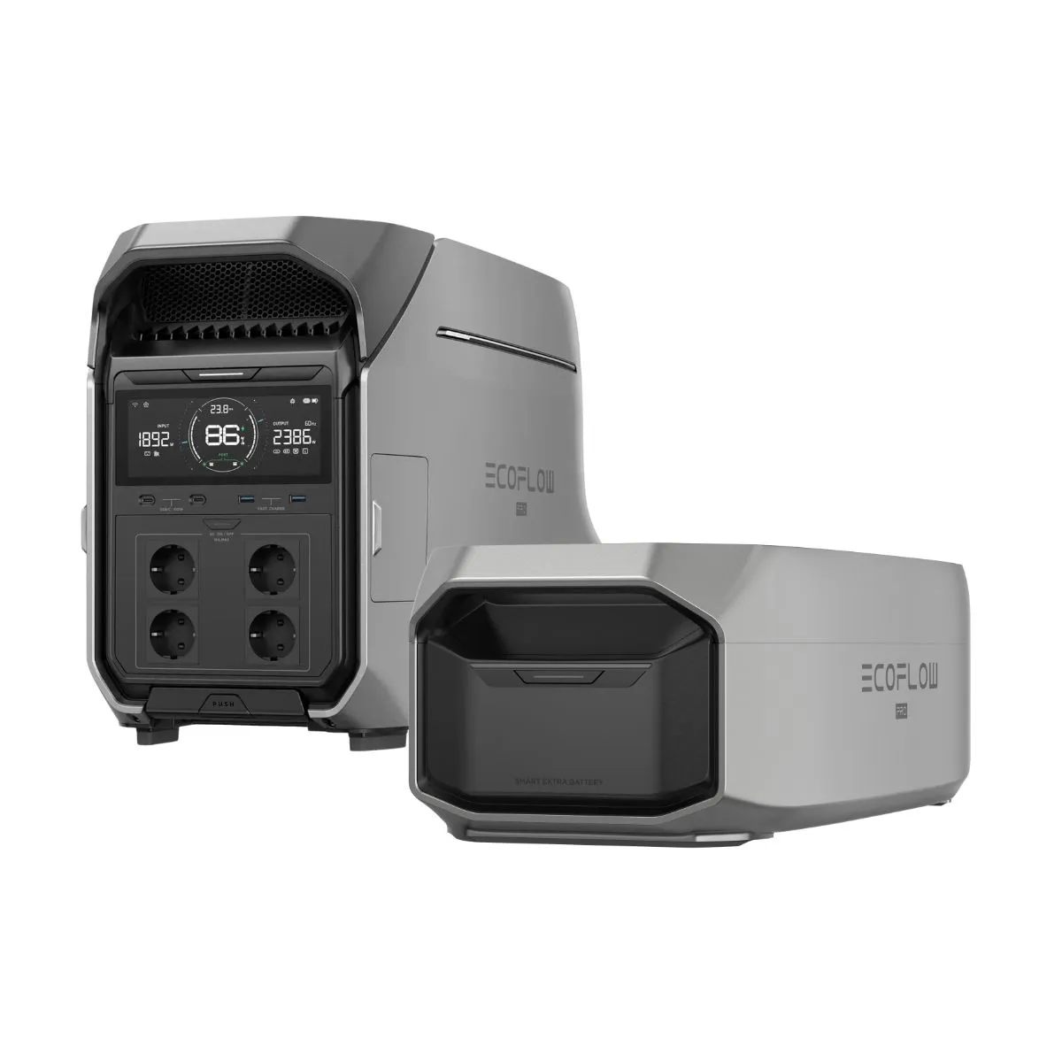 ECOFLOW - Generador EcoFlow Delta Pro 3+Batería Adicional Delta Pro 3