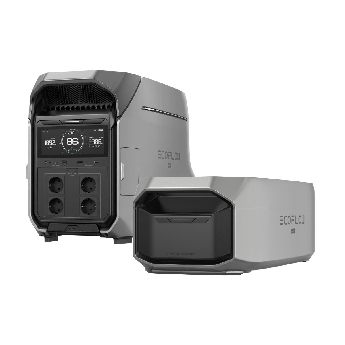 ECOFLOW - Generador EcoFlow Delta Pro 3+Batería Adicional Delta Pro 3