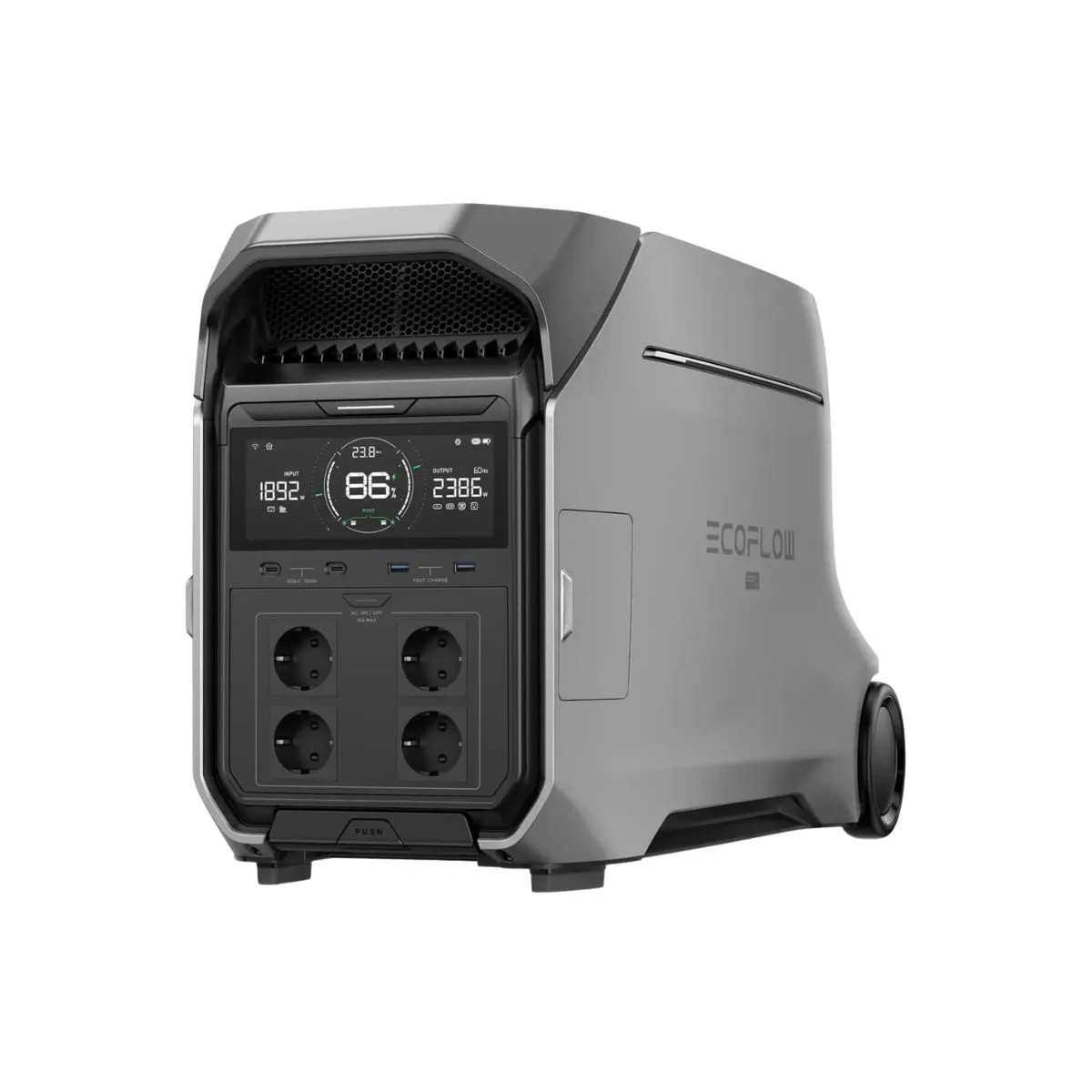 ECOFLOW - Generador EcoFlow Delta Pro 3+Batería Adicional Delta Pro 3
