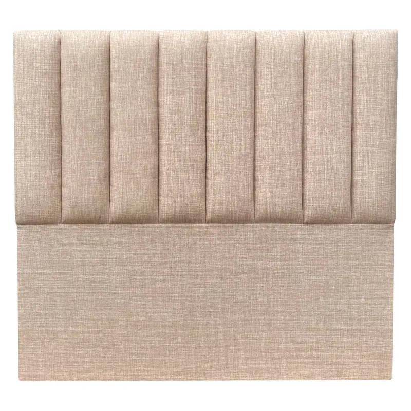 VINTAGE MOBEL - Respaldo de cama Tubular Super King Lino Beige
