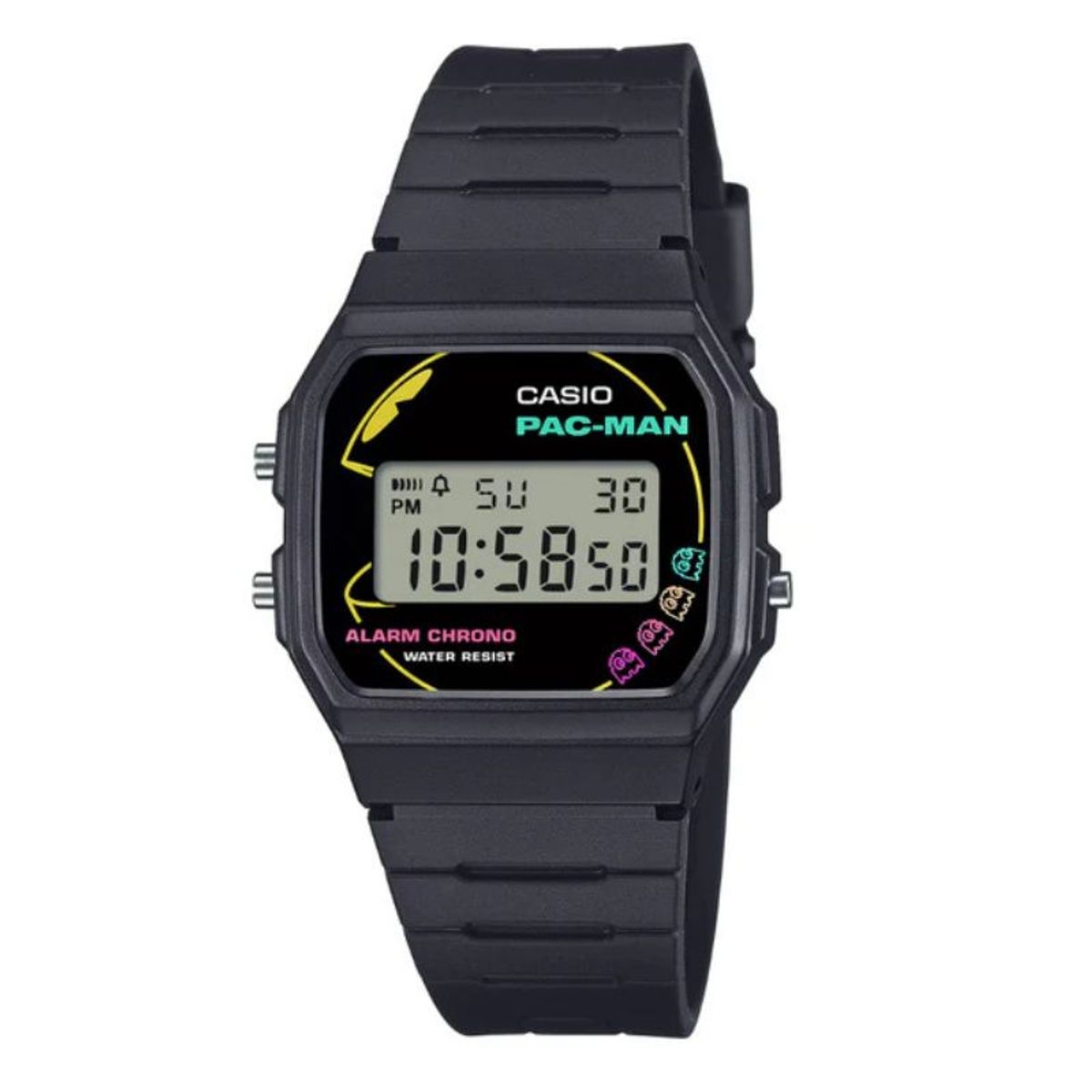 CASIO - Reloj Casio Vintage F-91WPC-1ADR PAC-MAN Exclusivo
