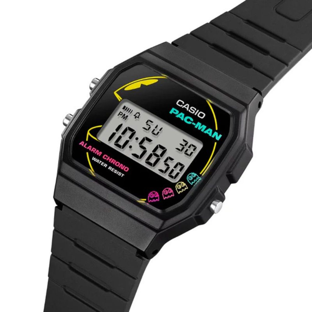CASIO - Reloj Casio Vintage F-91WPC-1ADR PAC-MAN Exclusivo