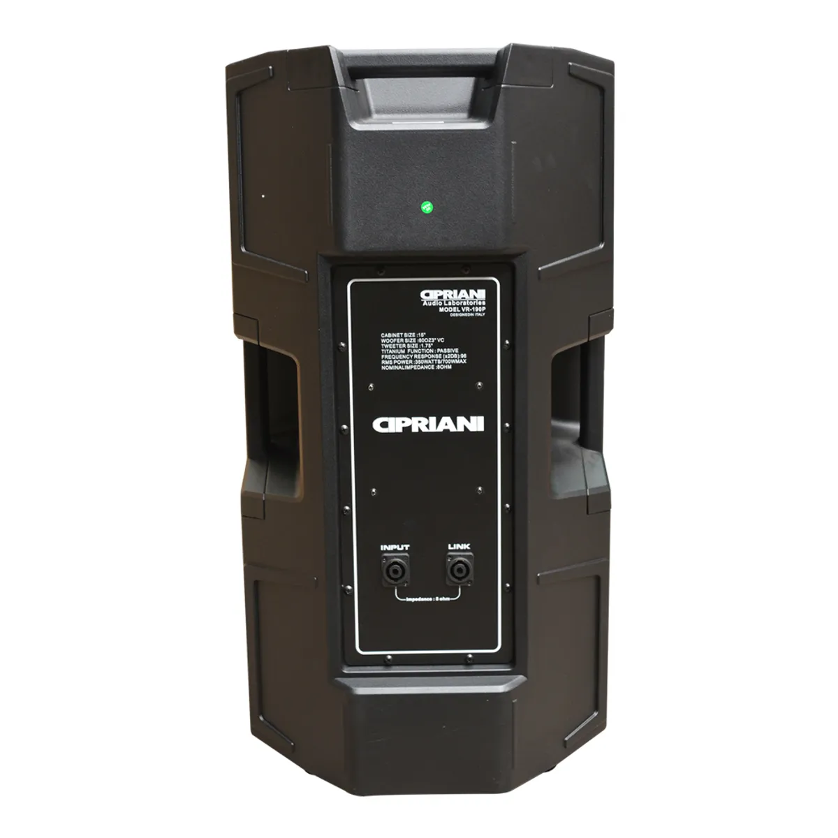 CIPRIANI - BAFLE PARLANTE PASIVO 700W MAX CIPRIANI VOR-190P