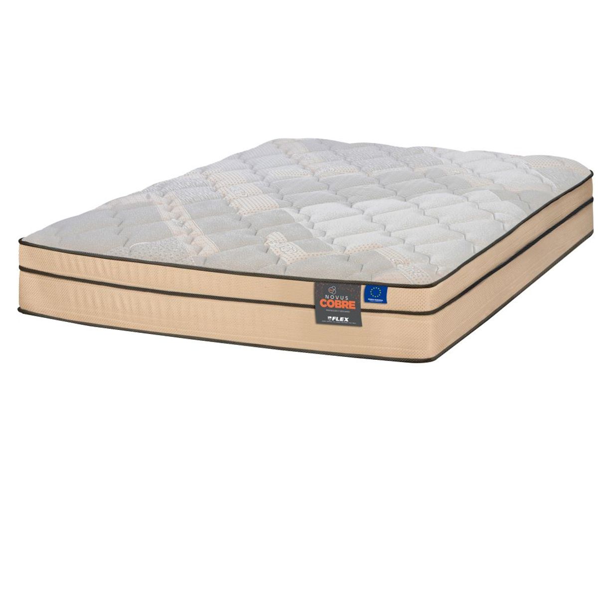 FLEX - Colchón Novus Cobre 2 plazas  x 1.90