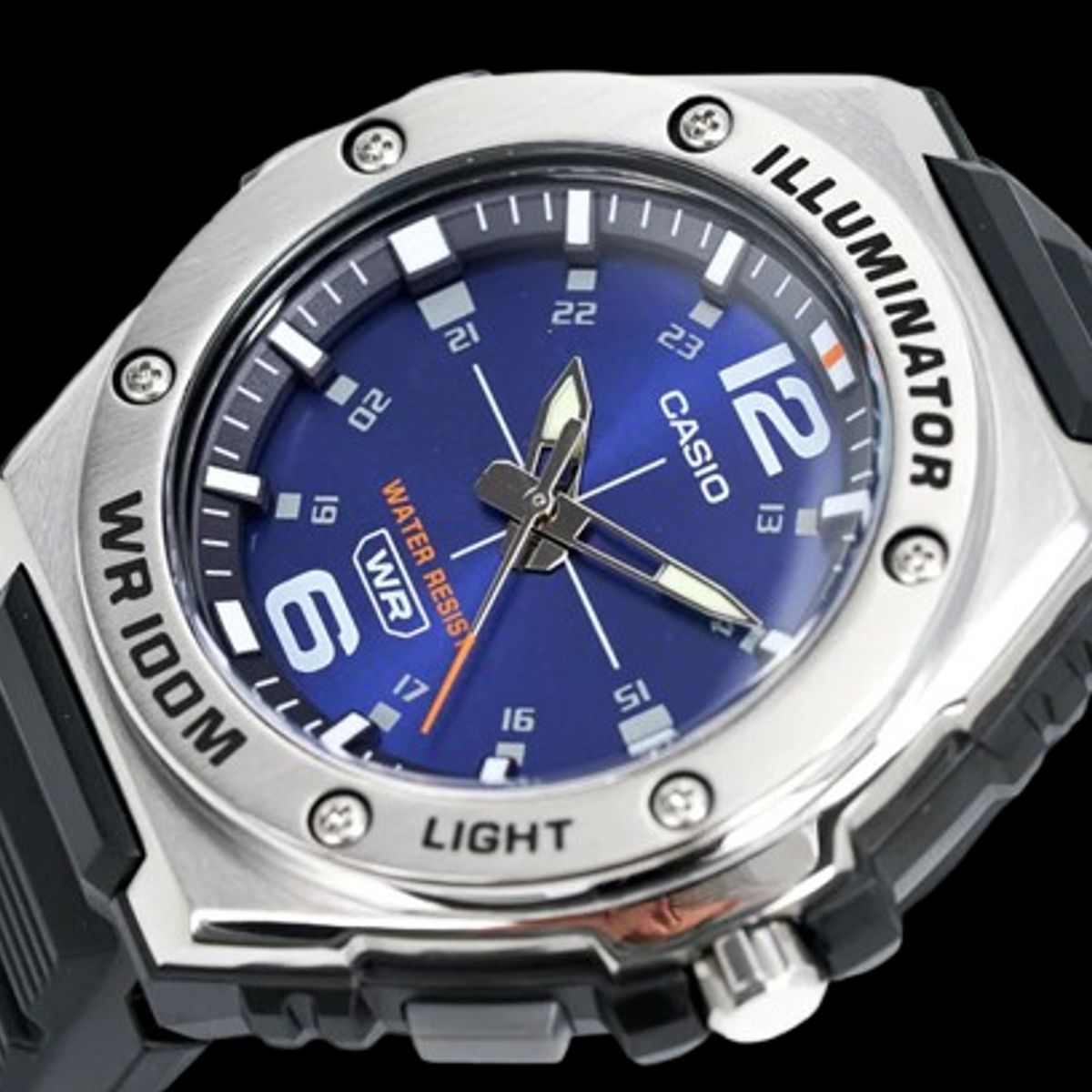 CASIO - RELOJ CASIO MWA100H-2AV HOMBRE ANALOGO SUMERGIBLE ILUMINATOR