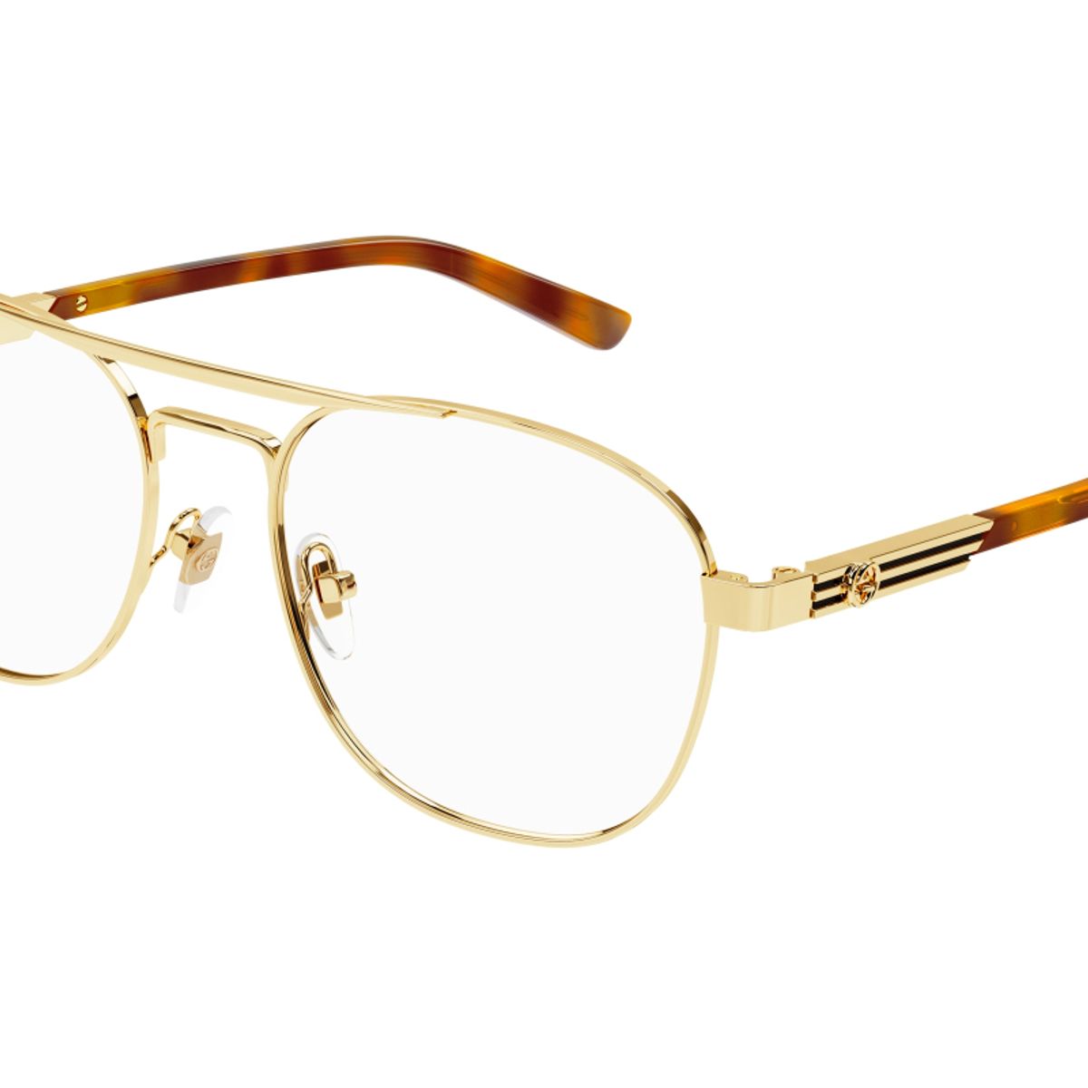 GUCCI - Lentes Ópticos Dorado Gucci