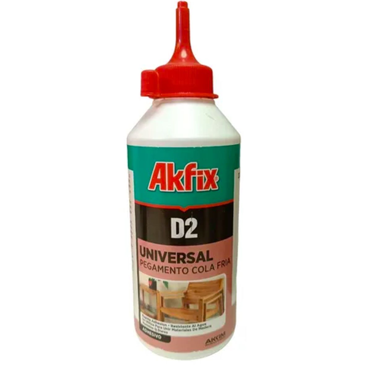 AKFIX - Cola Fría Universal Akfix D2 500g Adhesivo Madera
