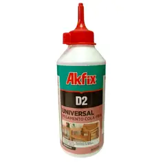 AKFIX - Cola Fría Universal D2 500g Adhesivo Madera