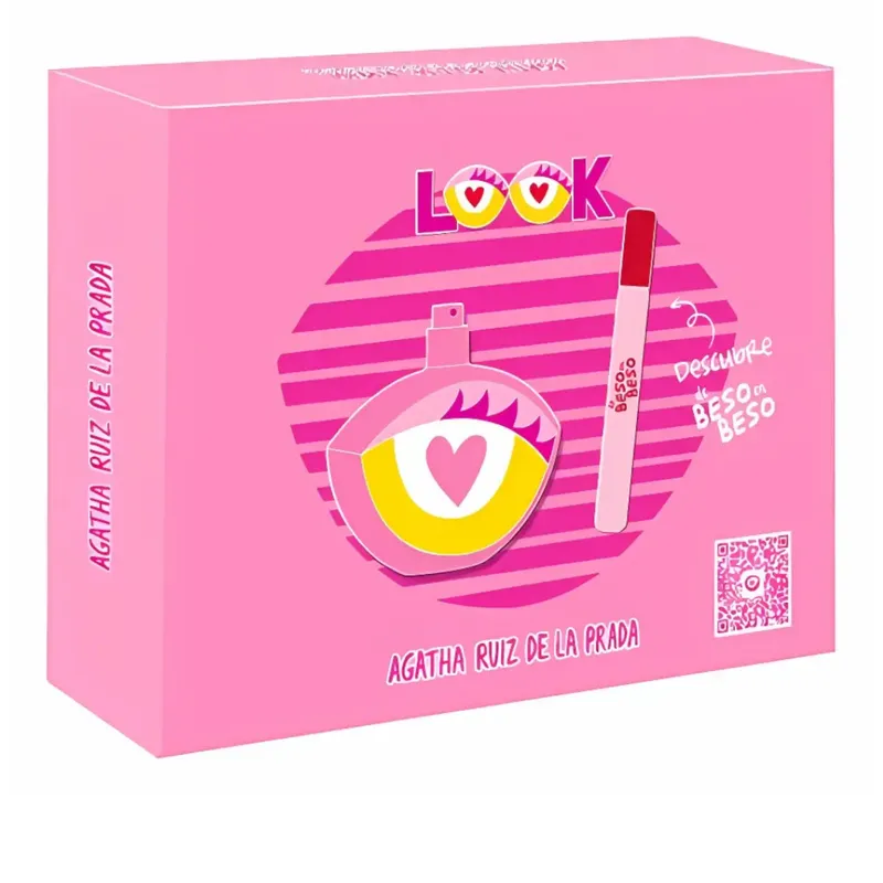 AGATHA RUIZ DE LA PRADA - AGATHA RUIZ DE LA PRADA LOOK EDT 80ML+DE BESO EN BESO 10ML