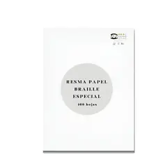 GENERICO - Papel Especial Braille 100 Hojas