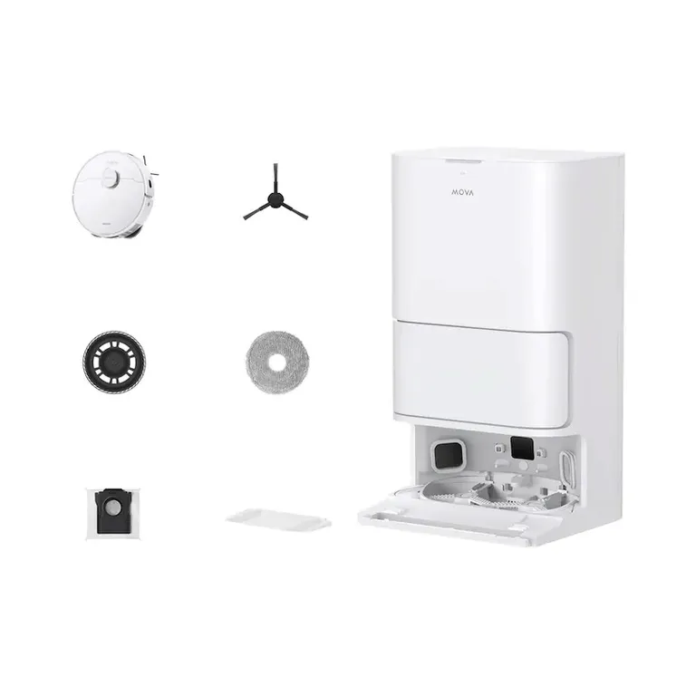 DREAME Mova E30 Ultra Robot Aspirador y trapeador 7000Pa Open Box
