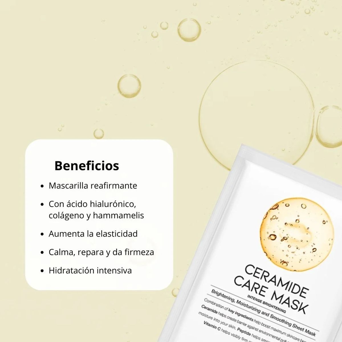 OOTD - Mascarilla Ceramida - 10 un