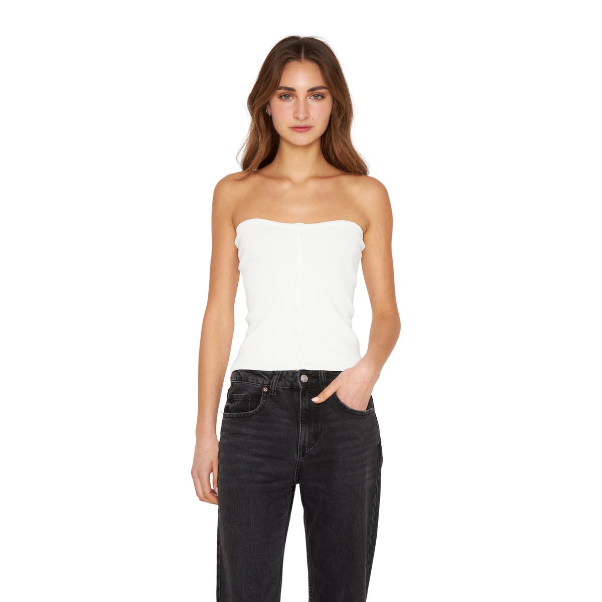 JACINTA TIENDA - Top Miley blanco Jacinta Tienda