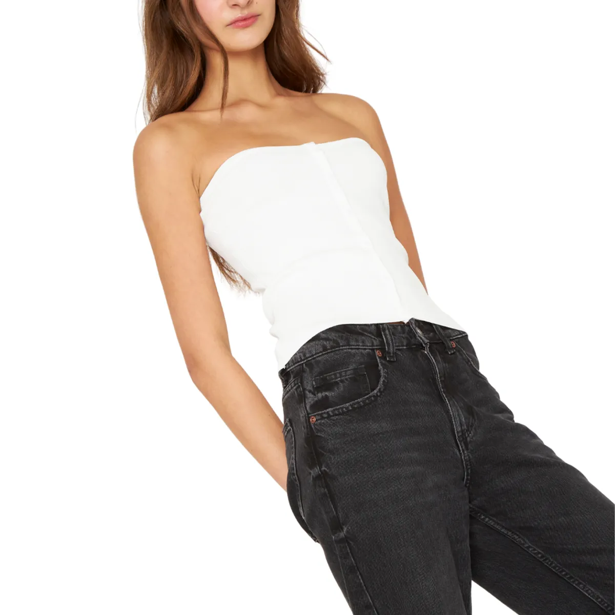 JACINTA TIENDA - Top Miley blanco Jacinta Tienda