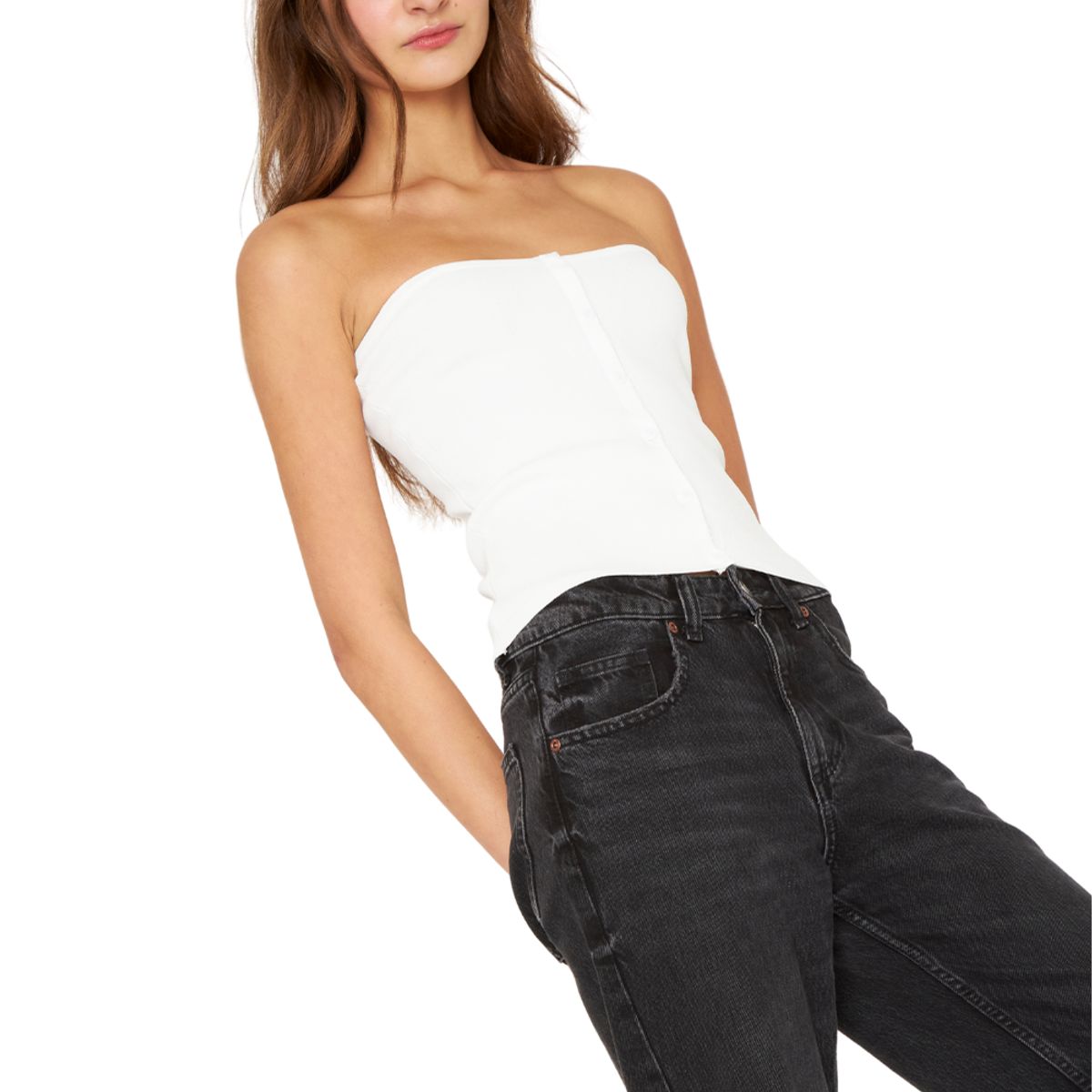JACINTA TIENDA - Top Miley blanco Jacinta Tienda