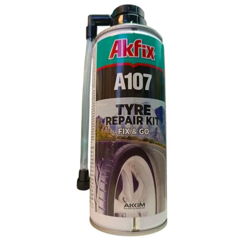 AKFIX - Kit Reparación Neumatico Akfix A107 Fix & Go 300ml