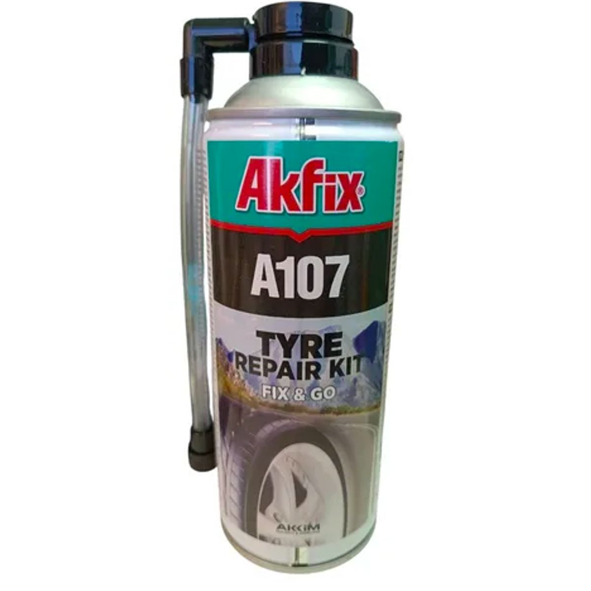 AKFIX - Kit Reparación Neumatico Akfix A107 Fix & Go 300ml