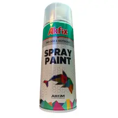 AKFIX - Pintura Aerosol Spray Paint 400 Ml Gris Antracita Brillante