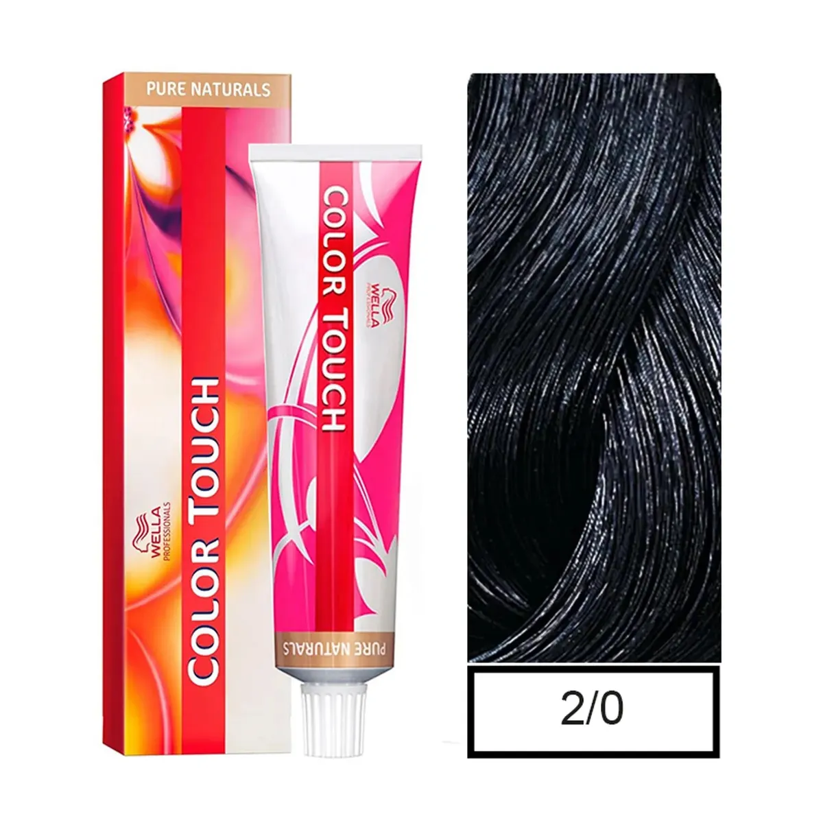 WELLA - Tinte para cabello Wella Color Touch 2.0 Negro 60ml