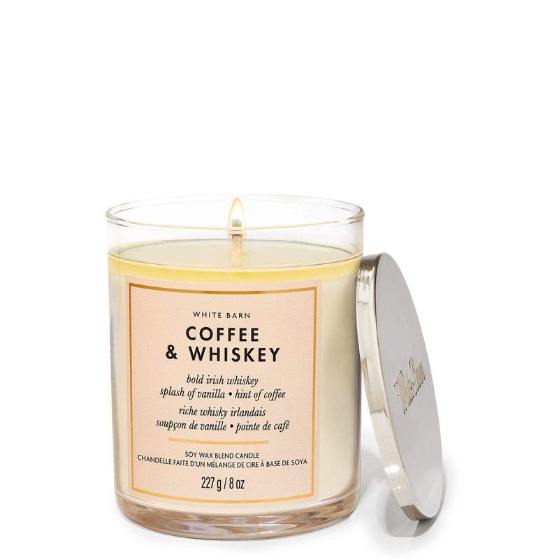 BATH & BODY WORKS - Vela Mediana Bath & Body Works Coffee & Whiskey