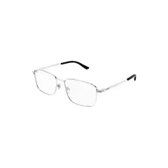 GUCCI - Lentes Ópticos Plateado