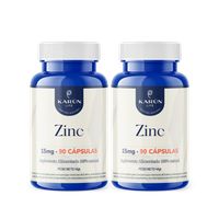 Pack Doble Zinc 180 Cápsulas 15mg Karun Life