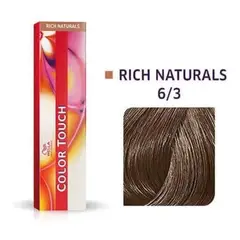 WELLA - Tinte Color Touch 6.3 Rubio Oscuro Dorado 60ml