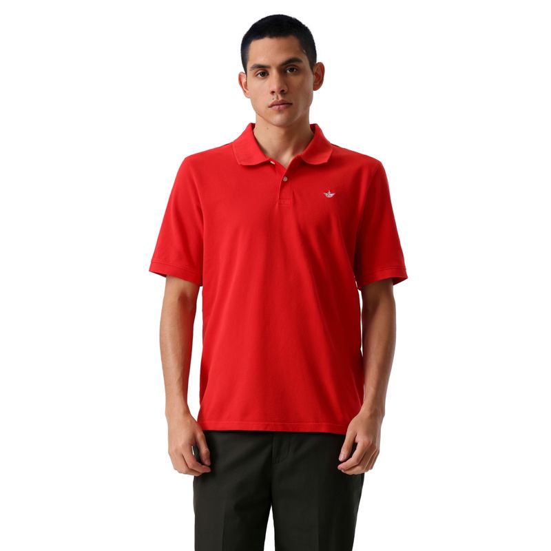 DOCKERS - Polera Hombre Polo Piqué Regular Fit Rojo Dockers