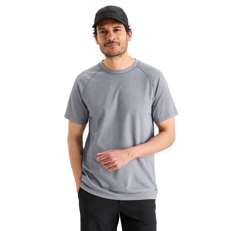 DOCKERS - Polera Hombre Go Tee Slim Fit Azul Dockers