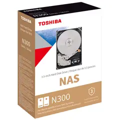 TOSHIBA - Disco Duro Interno N300 Para NAS 4TB HDWG740XZSTC