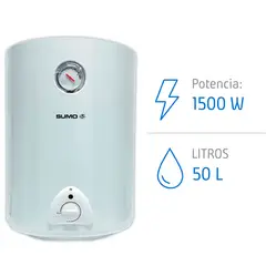 SUMO - Termo Eléctrico mural 50 Litros 1500 W